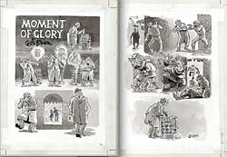 Will Eisner Art: Moment of Glory - Lot of 2 (2001)