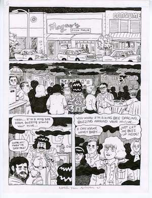 Grateful Dead Origins Page 05 — Noah Van Sciver Original Art