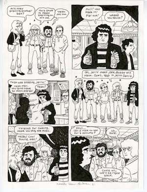 Grateful Dead Origins Page 10 — Noah Van Sciver Original Art