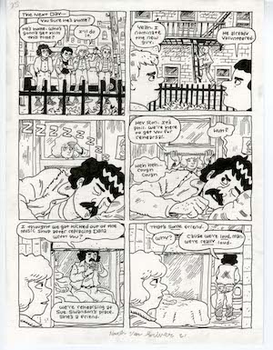 Grateful Dead Origins Page 25 — Noah Van Sciver Original Art