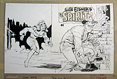 WILL Eisner Art: Wraparound Cover to Spirit Magazine # 26 (1980)