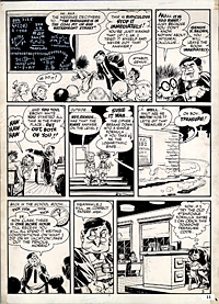 Will Eisner Original Spirit Art: Cache McStash pg. 3 (1948)