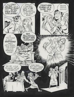 Will Eisner Art:  TO THE HEART OF THE STORM (1991) Page 56