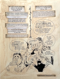 Will Eisner Original Art: Incredible Facts, Amazing Statistics and Monumental Trivia. Page 27 (1974)