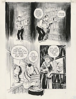 Will Eisner Art: INVISIBLE PEOPLE "Mortal Combat" (1992) pg. 11