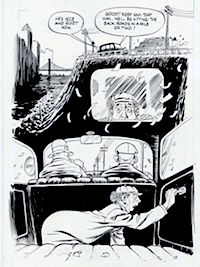 Will Eisner Art: INVISIBLE PEOPLE "Sanctum" (1992) pg. 28