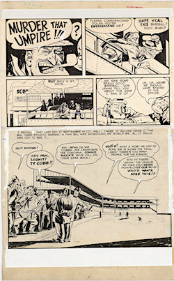 Will Eisner Original Spirit Art: The Good Ole Days p.3 (1950)