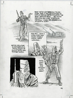 Will Eisner Original Art: Last Day in Vietnam (2000) pg 40